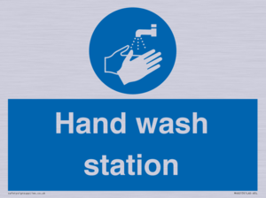 Hand wash station
